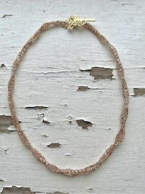 Gold Vermeil, Gold Filled & Brown Ombre Cubic Zirconia Twist Necklace